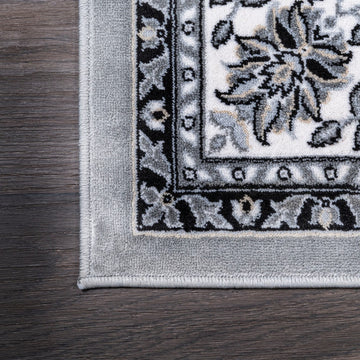 Palmette Modern Persian Floral Area Rug
